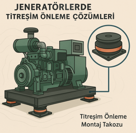 Jeneratörlerde Titreşim Önleme Çözümleri