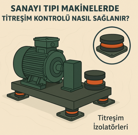 Sanayi Tipi Makinelerde Titreşim Kontrolü Nasıl Sağlanır?