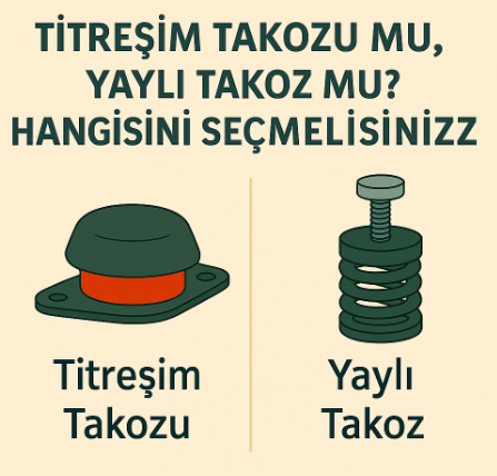 Titreşim Takozu mu, Yaylı Takoz mu? Hangisini Seçmelisiniz?