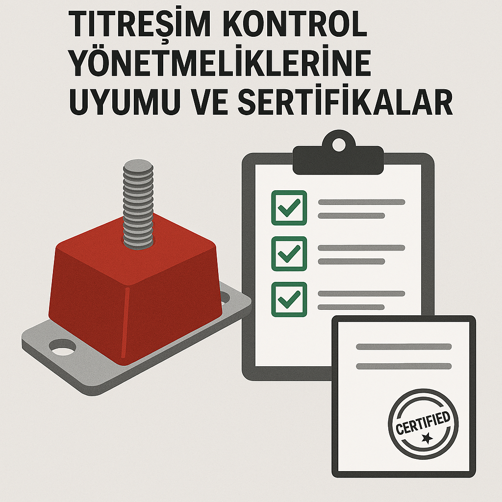 Titreşim Takozlarının Titreşim Kontrol Yönetmeliklerine Uyumu ve Sertifikalar